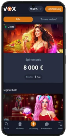 vox casino bonus