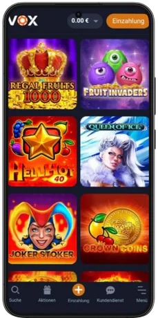 vox casino slots