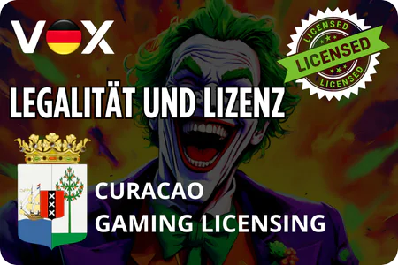 Vox Casino Lizenz