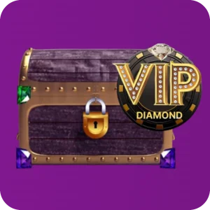Truhe mit VIP Diamond Abzeichen