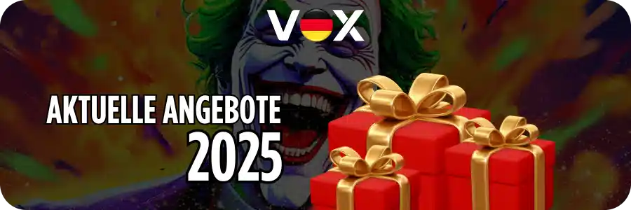 Aktuelle Bonusangebote 2025 mit Geschenken von Vox Casino