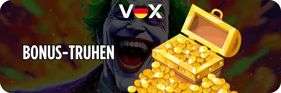 Bonus-Truhen mit exklusiven Belohnungen im Vox Casino