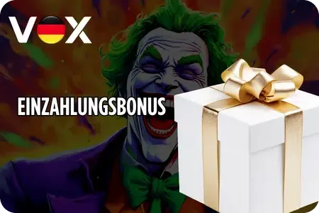 Vox Casino Einzahlungsbonus mit Geschenkbox